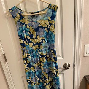 Hawaiian floral Sundress, size L